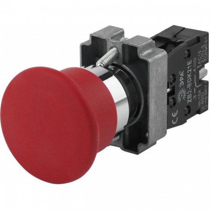 Кнопка ЭРА LAY5-BC42 "ГРИБОК" 1р BBG71-BC-K04E красн. Б0045643 B0045643 Кнопка ЭРА LAY5-BC42 "ГРИБОК" 1р BBG71-BC-K04E красн. Б0045643 B0045643