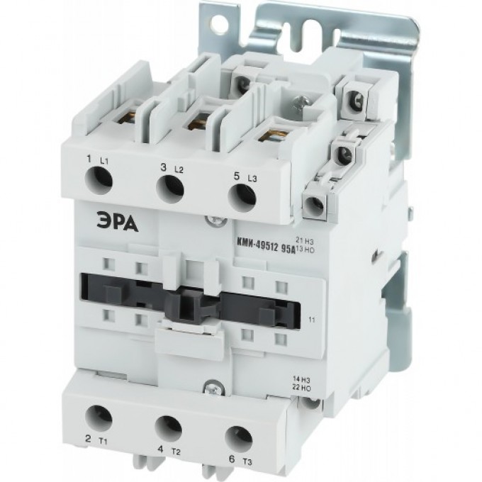 Контактор ЭРА PRO KKM41-095-230-11-E КМИ-49512 95А 230В/АС3 1НО 1НЗ B0050452 Контактор ЭРА PRO KKM41-095-230-11-E КМИ-49512 95А 230В/АС3 1НО 1НЗ B0050452