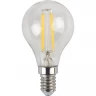 Лампочка светодиодная ЭРА F-LED P45-11W-840-E14 Е14 / Е14 11Вт филамент шар нейтральный белый свет B0047014
