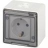 Розетка ЭРА ЭКСПЕРТ 11-2502-01 2P+E IP55 шторки 16А-250В ОУ белый B0063280