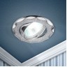 Светильник ЭРА DK17 CH/SH SL декор звезда со стеклянной крошкой MR16 12V/220V 50W хром/серебряный C0043755