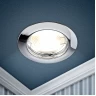 Светильник ЭРА KL1 CH /1 литой простой MR16 12V 50W хром B0048967
