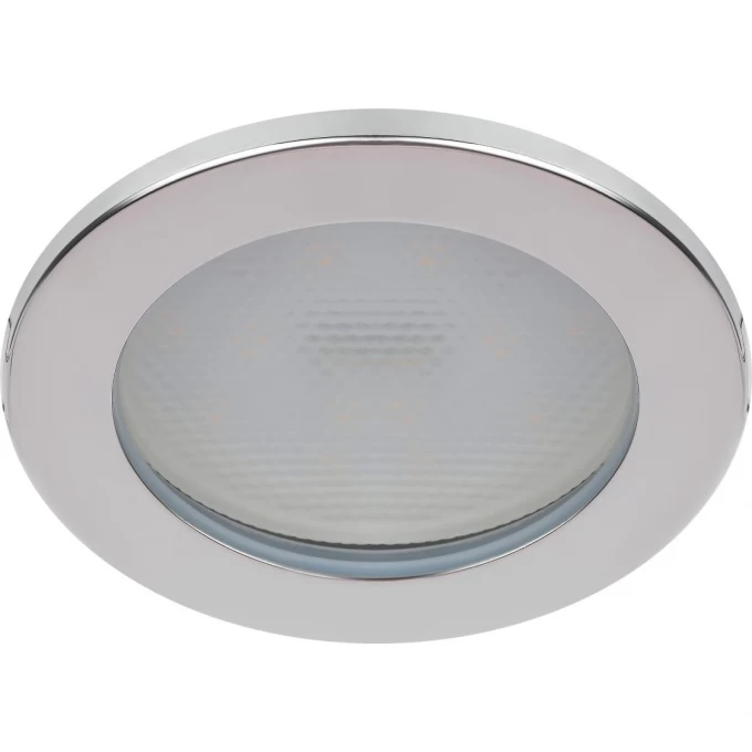 Светильник ЭРА KL95 CH GX53 встраиваемый влагозащищенный IP44 хром B0055811 Светильник ЭРА KL95 CH GX53 встраиваемый влагозащищенный IP44 хром B0055811
