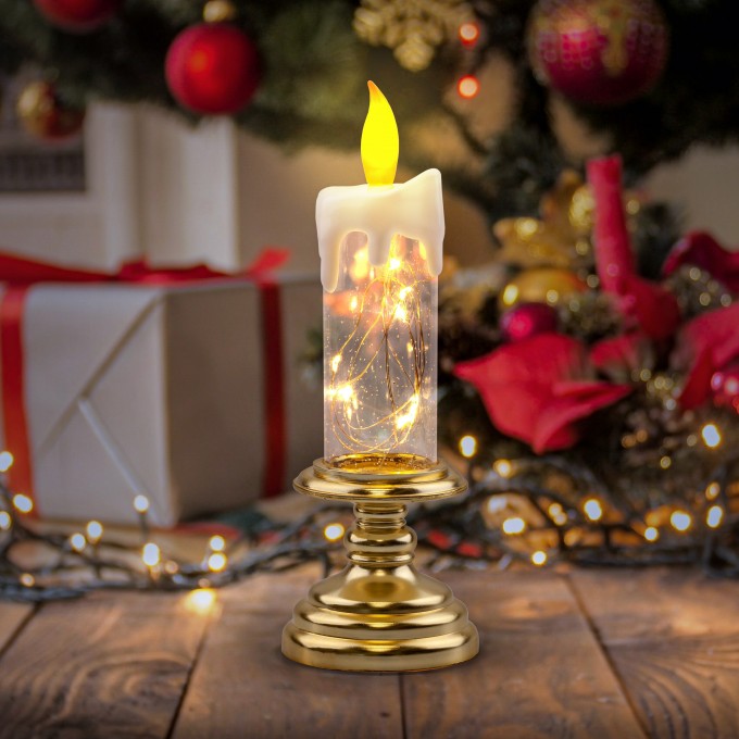 Светодиодная новогодняя фигура ЭРА EGNDS-03 Свеча 10 LED B0051934 Светодиодная новогодняя фигура ЭРА EGNDS-03 Свеча 10 LED B0051934